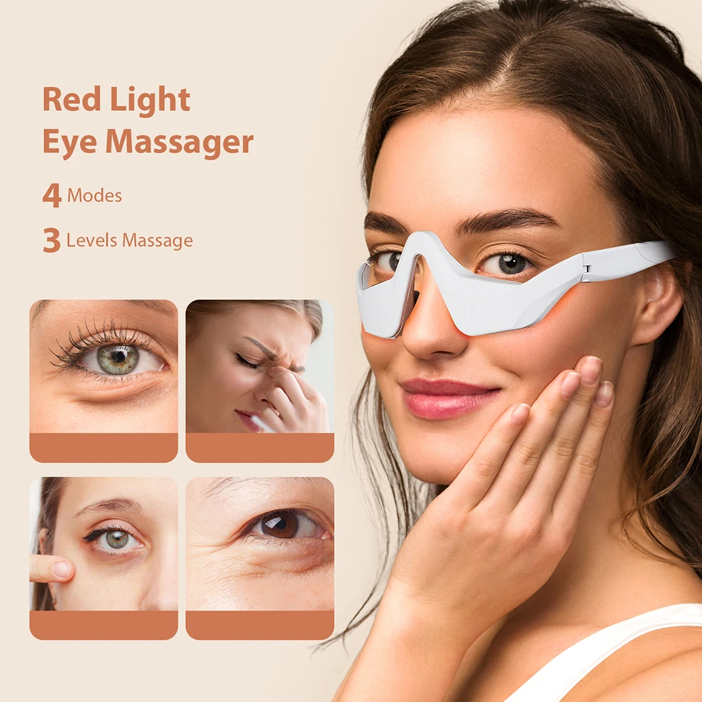 Eye Massager 3D Eyes Relax Massager Fatigue Relief Lighten Dark Circles Beauty Eye Care - Gallery 1