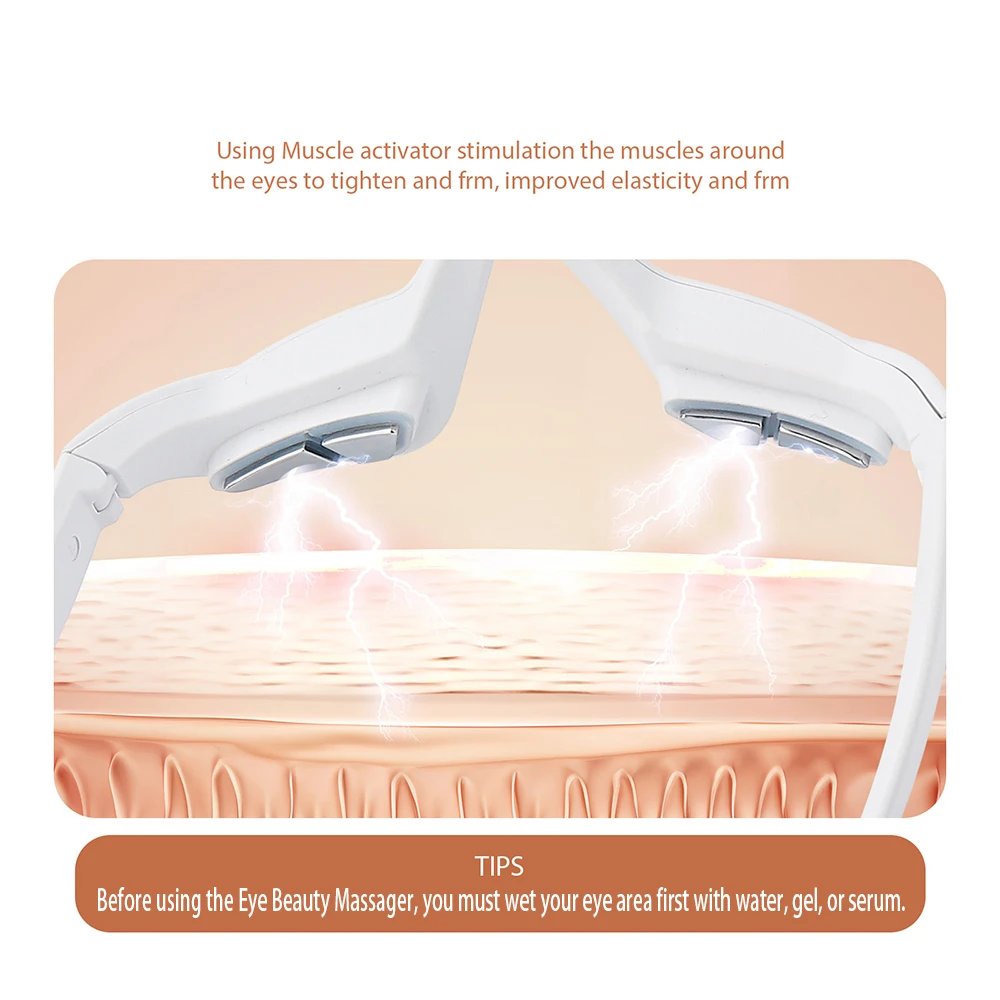 Eye Massager 3D Eyes Relax Massager Fatigue Relief Lighten Dark Circles Beauty Eye Care - Detail 11
