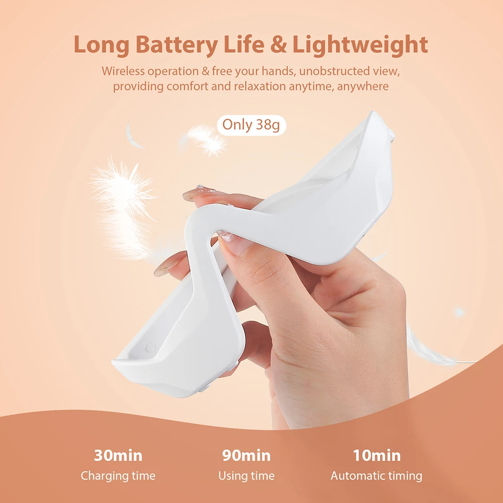 Eye Massager 3D Eyes Relax Massager Fatigue Relief Lighten Dark Circles Beauty Eye Care - Gallery 3