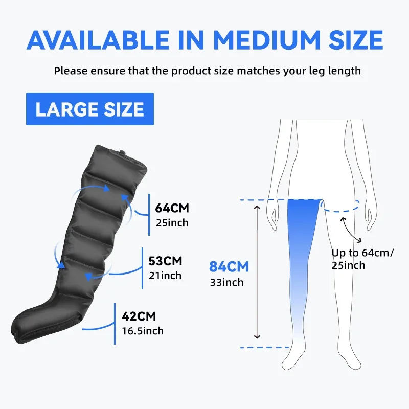 VIMINTO Leg & Foot Air Compression Massager – Gallery 4