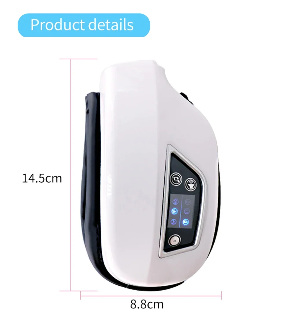 VIMINTO Smart Eye Massager with Heat & Bluetooth — detail 4 product photo
