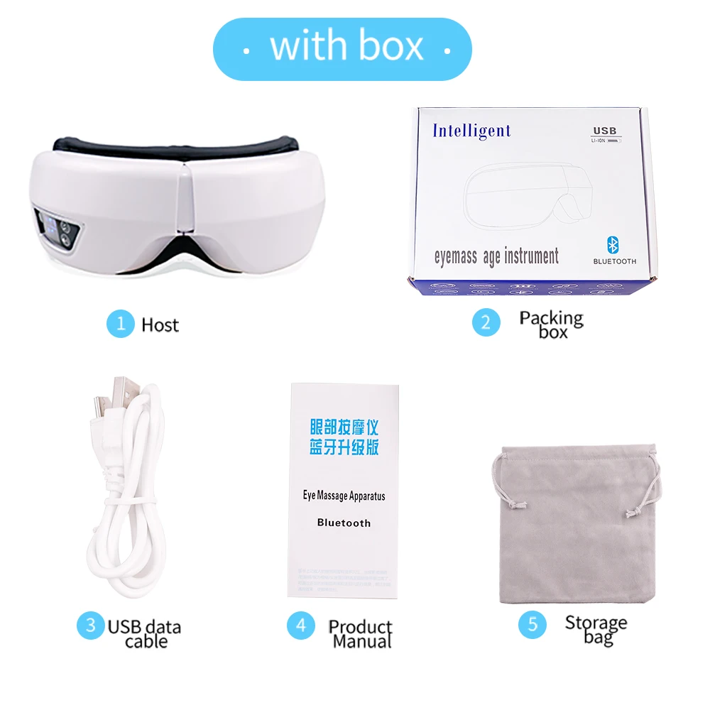 VIMINTO Smart Eye Massager with Heat & Bluetooth — photo 6 product photo