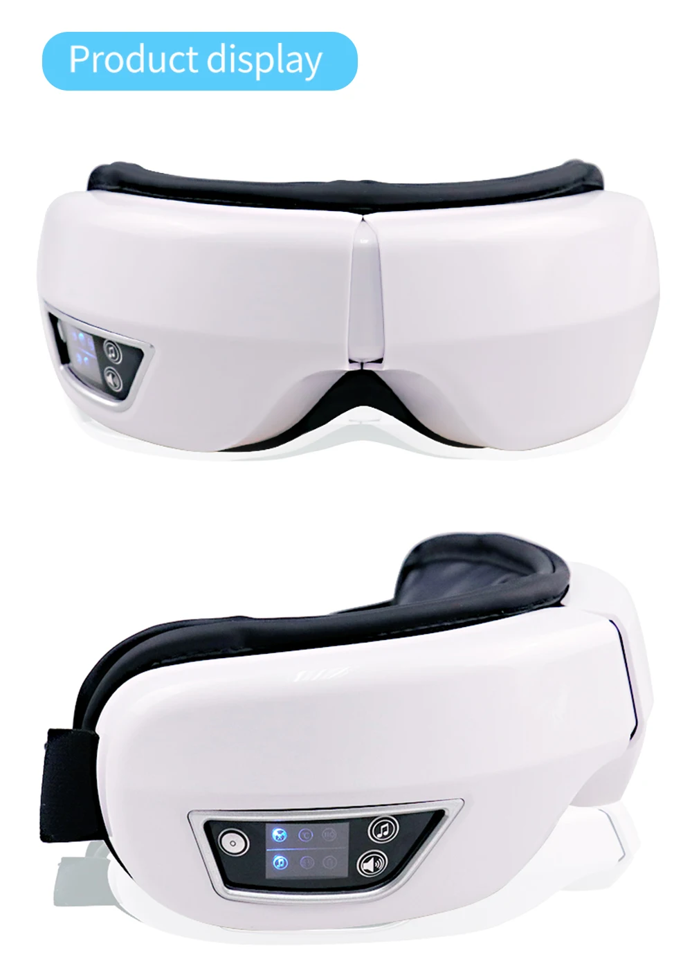 VIMINTO Smart Eye Massager with Heat & Bluetooth — detail 3 product photo