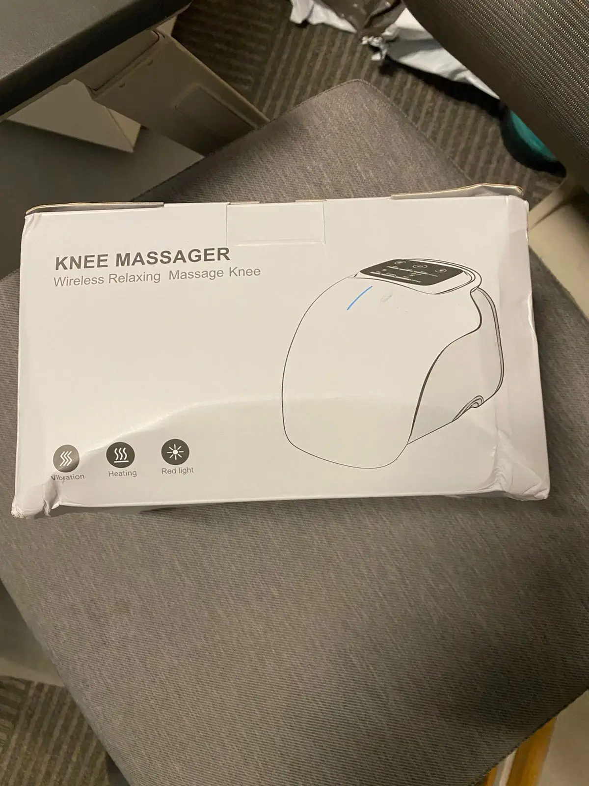 Cordless Knee Massager — verified customer review photo