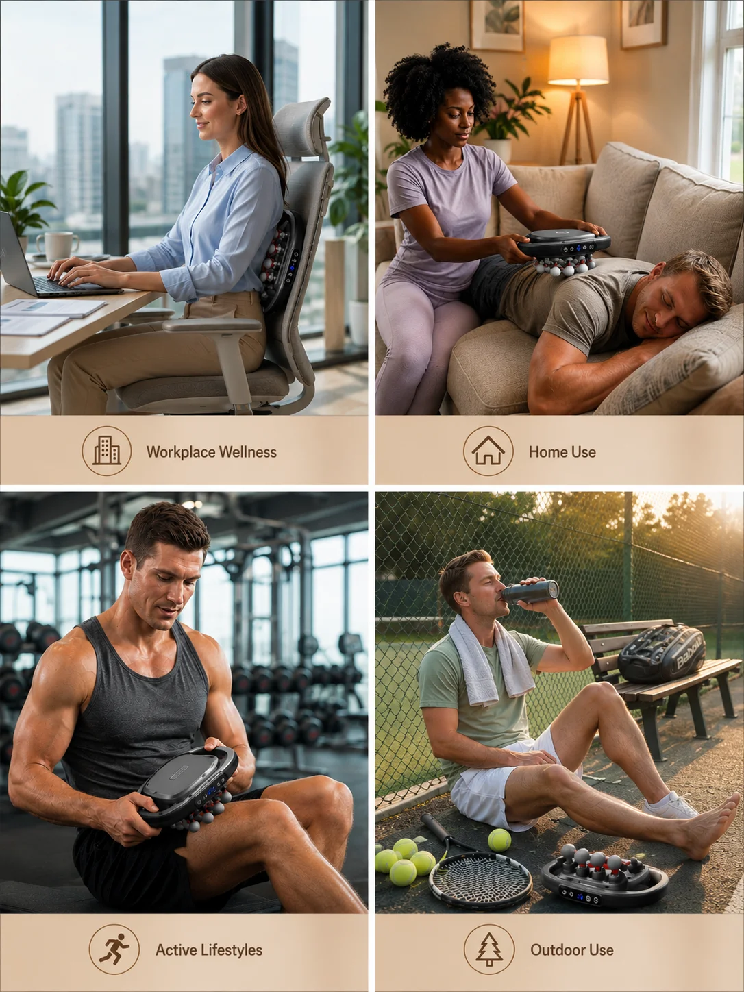 VIMINTO Unwind Pro 16-Node Neck & Shoulder Massager — feature banner 105: benefits and how it works