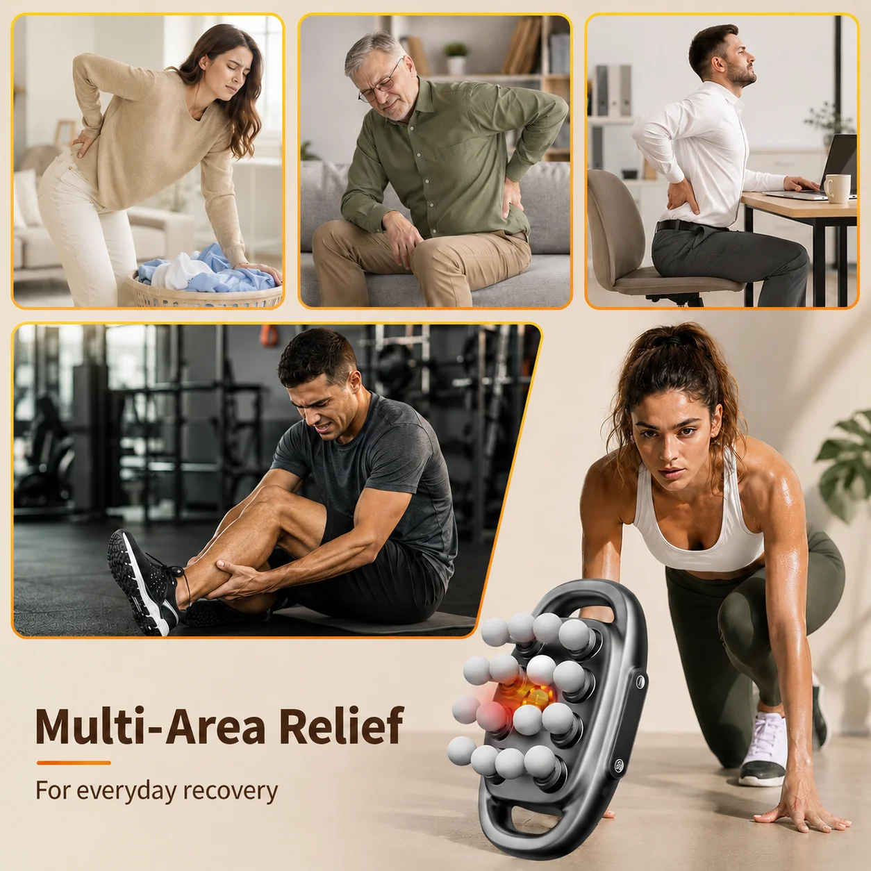 VIMINTO Unwind Pro 16-Node Neck & Shoulder Massager — feature banner 5: benefits and how it works
