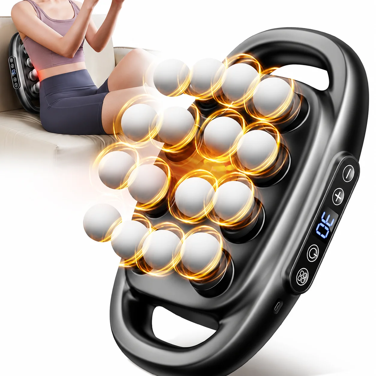 VIMINTO® Unwind Pro 16-Node Neck & Shoulder Massager